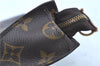 Authentic LOUIS VUITTON Monogram Pouch For Bucket PM LV H7928