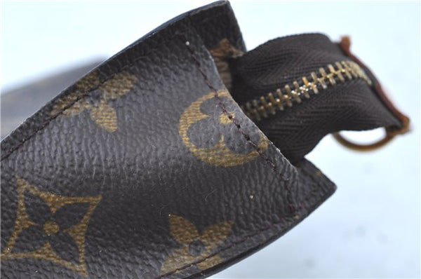 Authentic LOUIS VUITTON Monogram Pouch For Bucket PM LV H7928