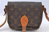 Auth LOUIS VUITTON Monogram Cartouchiere PM Shoulder Cross Bag M51254 LV H7929