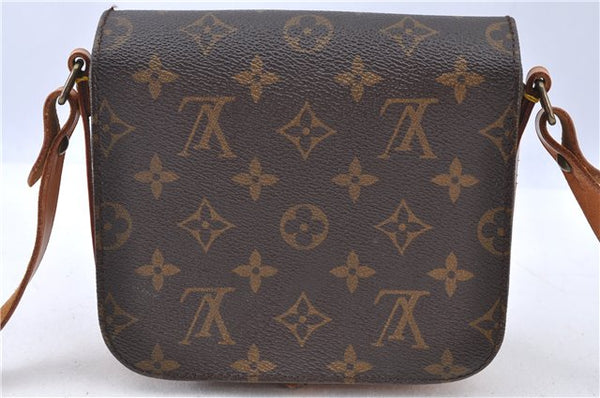 Auth LOUIS VUITTON Monogram Cartouchiere PM Shoulder Cross Bag M51254 LV H7929