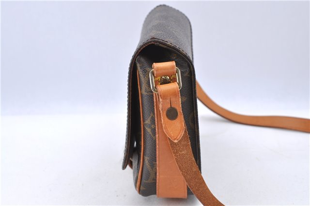 Auth LOUIS VUITTON Monogram Cartouchiere PM Shoulder Cross Bag M51254 LV H7929