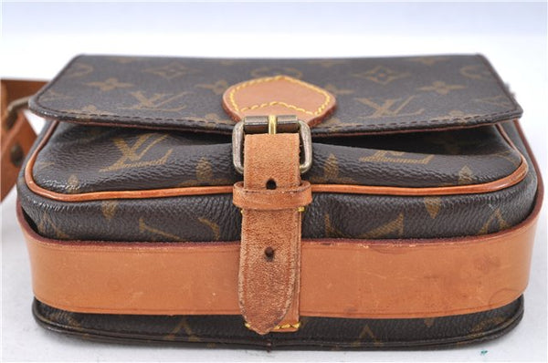 Auth LOUIS VUITTON Monogram Cartouchiere PM Shoulder Cross Bag M51254 LV H7929