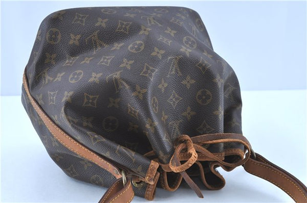 Authentic LOUIS VUITTON Monogram Petit Noe Shoulder Bag M42226 LV H7930