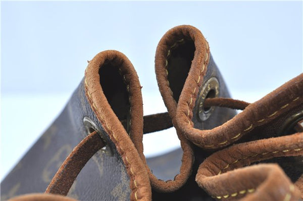 Authentic LOUIS VUITTON Monogram Petit Noe Shoulder Bag M42226 LV H7930