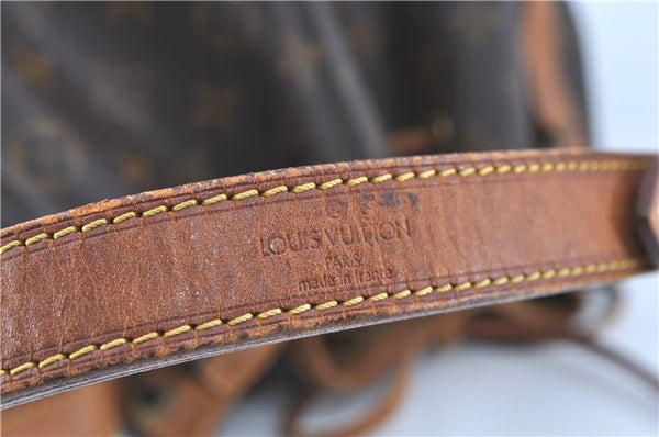 Authentic LOUIS VUITTON Monogram Petit Noe Shoulder Bag M42226 LV H7930