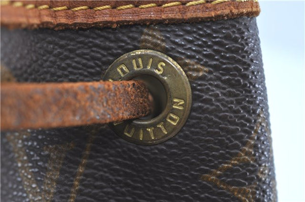 Authentic LOUIS VUITTON Monogram Petit Noe Shoulder Bag M42226 LV H7930
