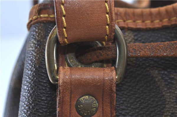 Authentic LOUIS VUITTON Monogram Petit Noe Shoulder Bag M42226 LV H7930