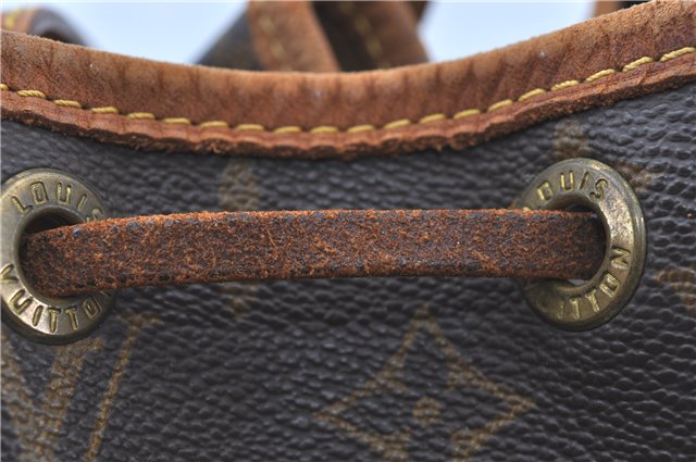 Authentic LOUIS VUITTON Monogram Petit Noe Shoulder Bag M42226 LV H7930