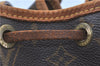 Authentic LOUIS VUITTON Monogram Petit Noe Shoulder Bag M42226 LV H7930