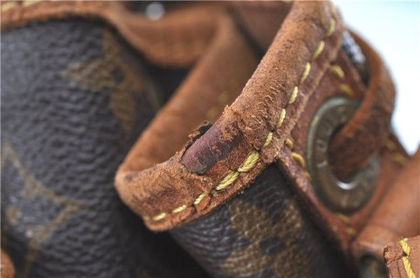 Authentic LOUIS VUITTON Monogram Petit Noe Shoulder Bag M42226 LV H7930