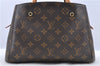 Authentic LOUIS VUITTON Monogram Montaigne GM 2Way Hand Bag M41055 LV H7931