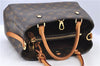 Authentic LOUIS VUITTON Monogram Montaigne GM 2Way Hand Bag M41055 LV H7931