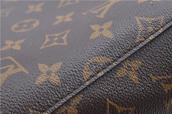 Authentic LOUIS VUITTON Monogram Montaigne GM 2Way Hand Bag M41055 LV H7931