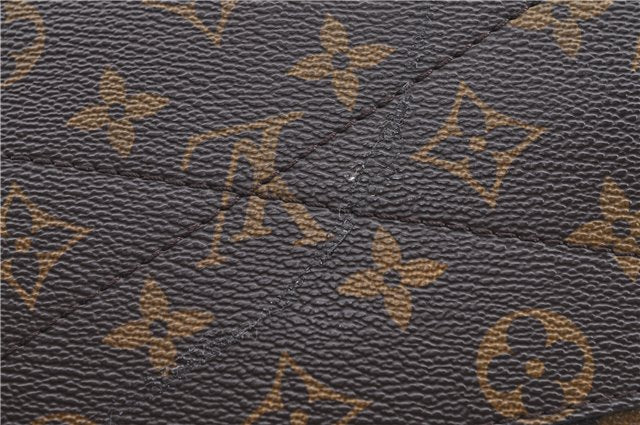 Authentic LOUIS VUITTON Monogram Montaigne GM 2Way Hand Bag M41055 LV H7931