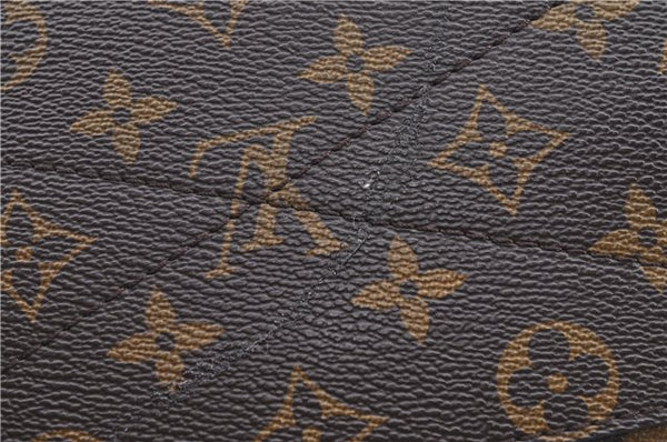 Authentic LOUIS VUITTON Monogram Montaigne GM 2Way Hand Bag M41055 LV H7931