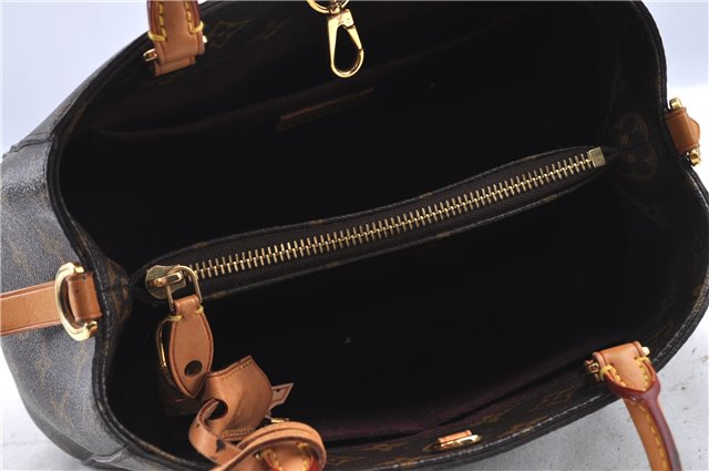 Authentic LOUIS VUITTON Monogram Montaigne GM 2Way Hand Bag M41055 LV H7931