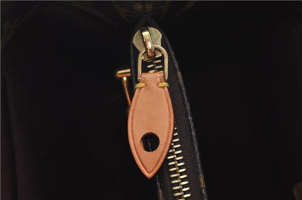 Authentic LOUIS VUITTON Monogram Montaigne GM 2Way Hand Bag M41055 LV H7931