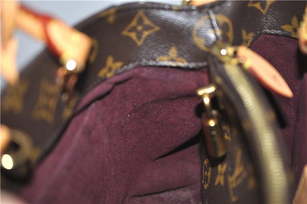 Authentic LOUIS VUITTON Monogram Montaigne GM 2Way Hand Bag M41055 LV H7931