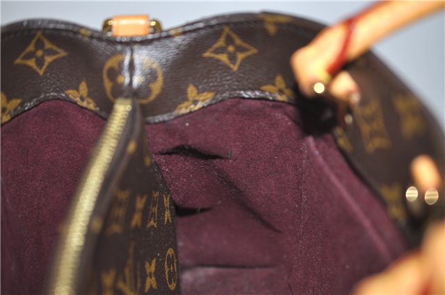 Authentic LOUIS VUITTON Monogram Montaigne GM 2Way Hand Bag M41055 LV H7931