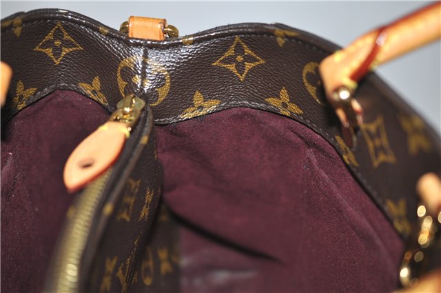 Authentic LOUIS VUITTON Monogram Montaigne GM 2Way Hand Bag M41055 LV H7931