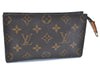 Authentic LOUIS VUITTON Monogram Pouch For Bucket PM LV H7936