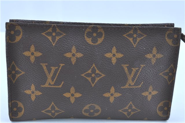 Authentic LOUIS VUITTON Monogram Pouch For Bucket PM LV H7936