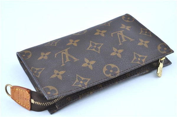Authentic LOUIS VUITTON Monogram Pouch For Bucket PM LV H7936