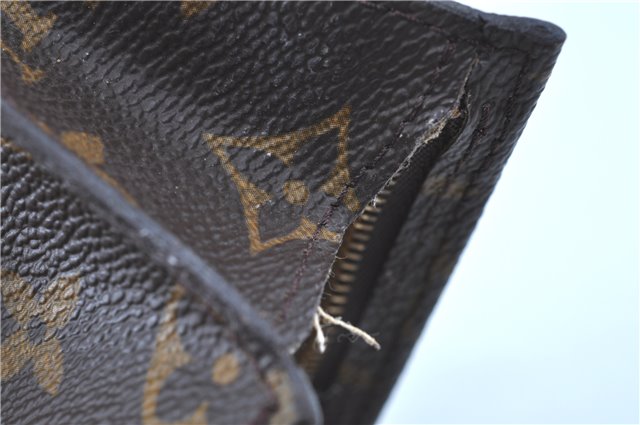 Authentic LOUIS VUITTON Monogram Pouch For Bucket PM LV H7936
