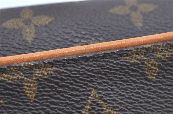 Authentic LOUIS VUITTON Monogram Pochette Twin PM Shoulder Bag M51854 Box H7938