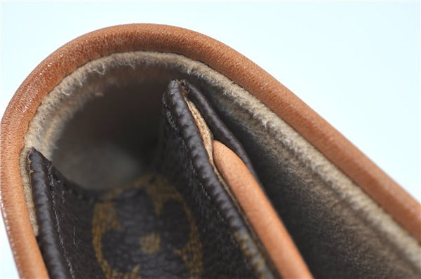 Authentic LOUIS VUITTON Monogram Pochette Twin PM Shoulder Bag M51854 Box H7938