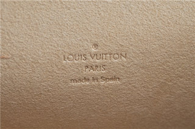 Authentic LOUIS VUITTON Monogram Pochette Twin PM Shoulder Bag M51854 Box H7938