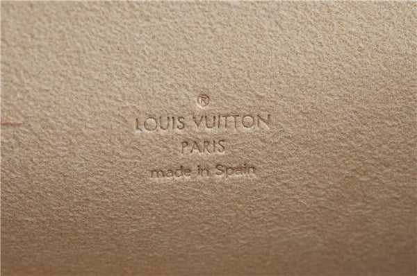 Authentic LOUIS VUITTON Monogram Pochette Twin PM Shoulder Bag M51854 Box H7938