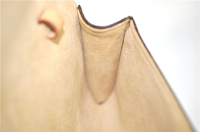 Authentic LOUIS VUITTON Monogram Pochette Twin PM Shoulder Bag M51854 Box H7938