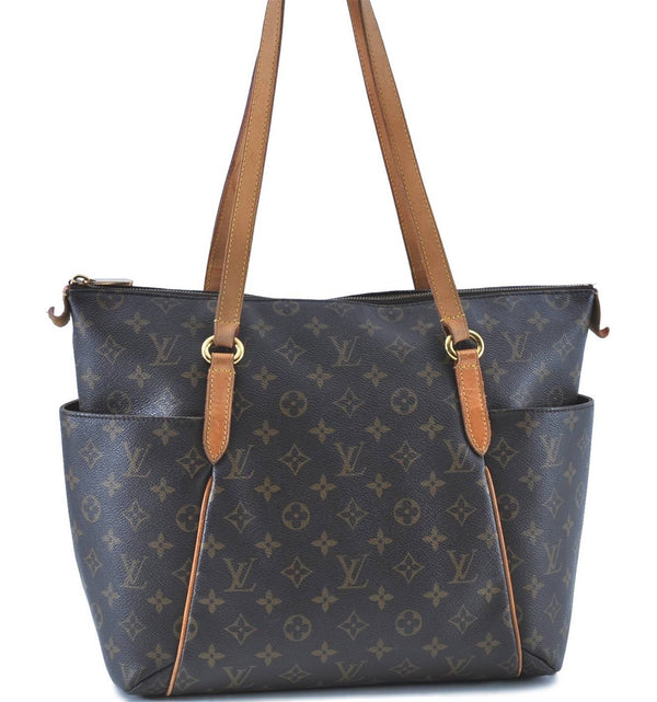 Authentic LOUIS VUITTON Monogram Totally MM Shoulder Tote Bag M56689 LV H7941