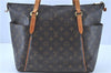 Authentic LOUIS VUITTON Monogram Totally MM Shoulder Tote Bag M56689 LV H7941