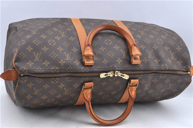 Authentic LOUIS VUITTON Monogram Keepall 50 Boston Bag M41426 LV H7942