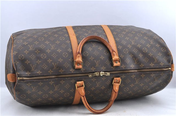 Authentic LOUIS VUITTON Monogram Keepall 60 Boston Bag M41422 LV H7943