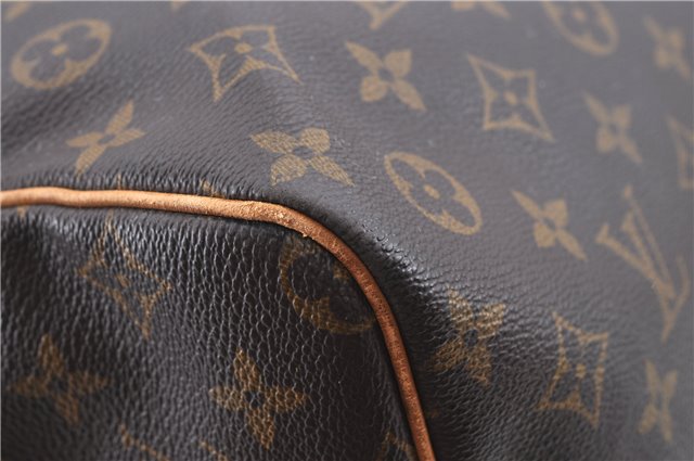 Authentic LOUIS VUITTON Monogram Keepall 60 Boston Bag M41422 LV H7943