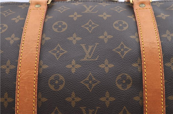 Authentic LOUIS VUITTON Monogram Keepall 60 Boston Bag M41422 LV H7943