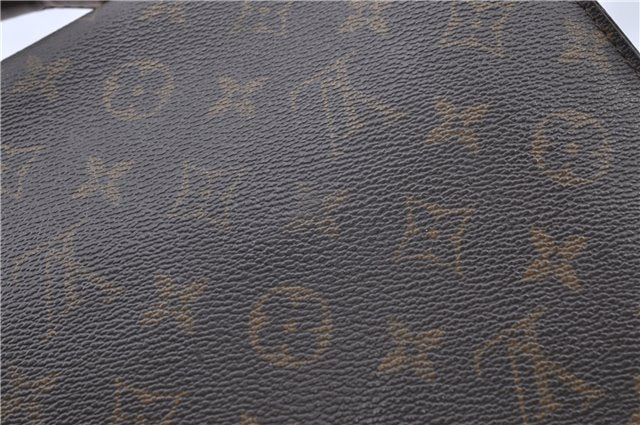 LOUIS VUITTON Monogram Porte Documents Bandouliere M53338 Briefcase Junk H7950