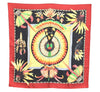 Authentic HERMES Carre 90 Scarf "BRAZIL" Silk Red H7957