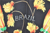 Authentic HERMES Carre 90 Scarf "BRAZIL" Silk Red H7957