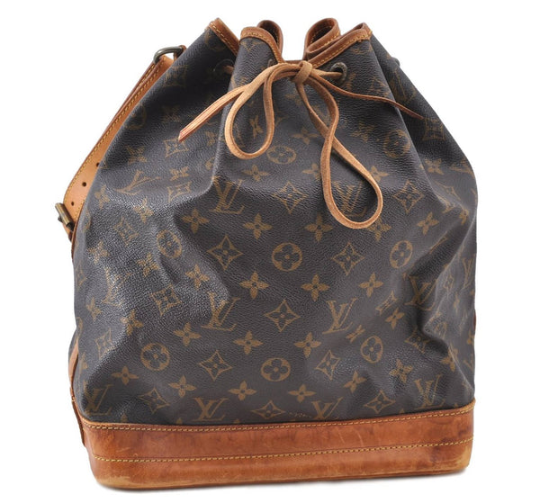 Authentic LOUIS VUITTON Monogram Noe Shoulder Bag M42224 LV H7962