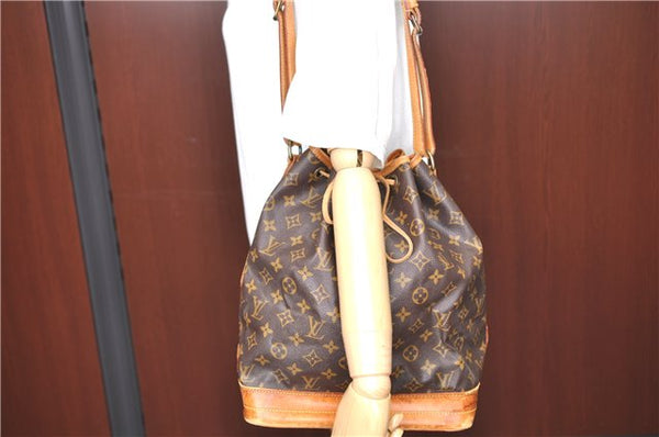 Authentic LOUIS VUITTON Monogram Noe Shoulder Bag M42224 LV H7962