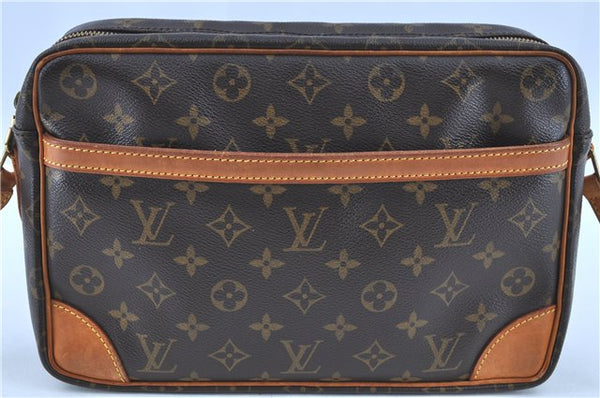 Auth LOUIS VUITTON Monogram Trocadero 30 Shoulder Cross Body Bag M51272 LV H7964