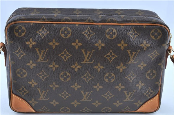 Auth LOUIS VUITTON Monogram Trocadero 30 Shoulder Cross Body Bag M51272 LV H7964