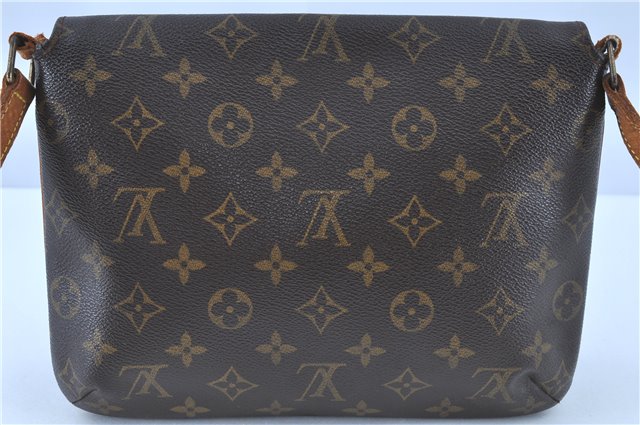 Auth LOUIS VUITTON Monogram Musette Tango M51388 Shoulder Cross Body Bag H7974