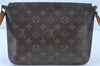 Auth LOUIS VUITTON Monogram Musette Tango M51388 Shoulder Cross Body Bag H7974