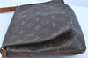 Auth LOUIS VUITTON Monogram Musette Tango M51388 Shoulder Cross Body Bag H7974