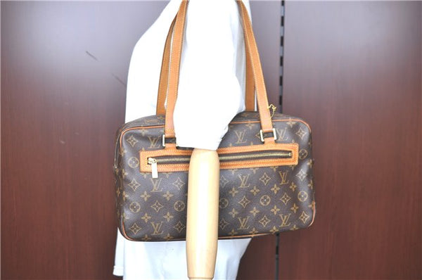 Authentic LOUIS VUITTON Monogram Cite GM Shoulder Bag M51181 LV H7983